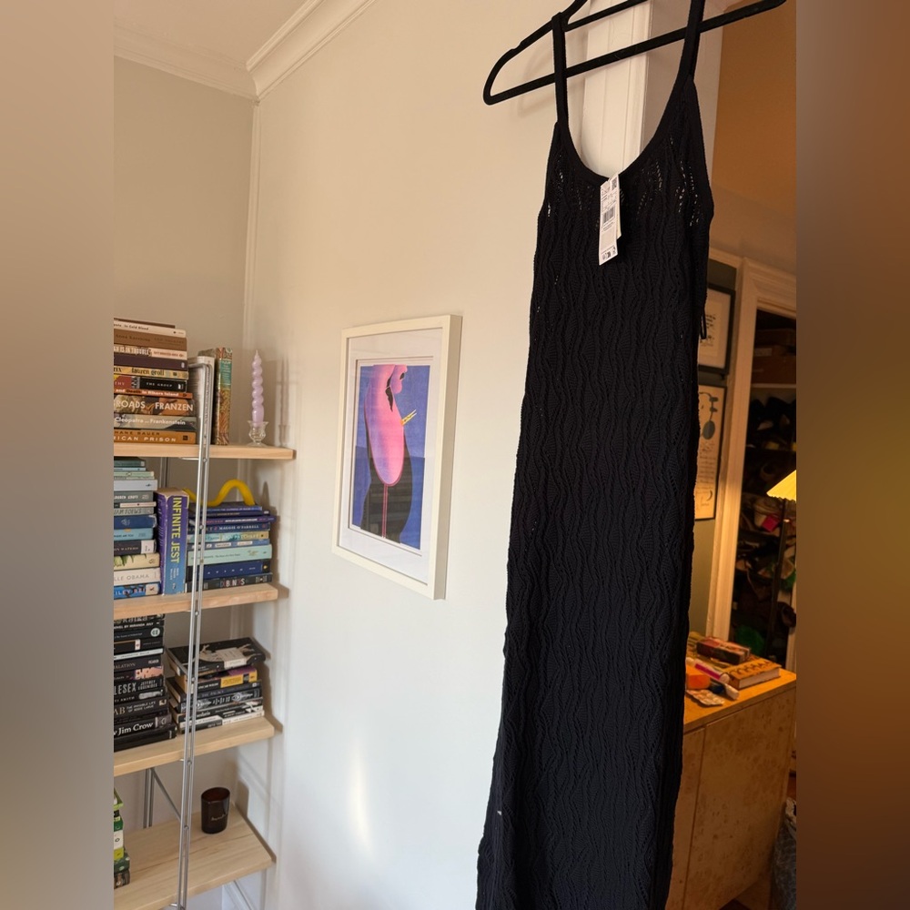 Mango Black Maxi Dress
